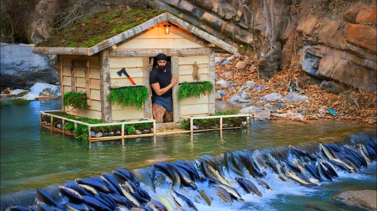 Я построил бунгало с бассейном