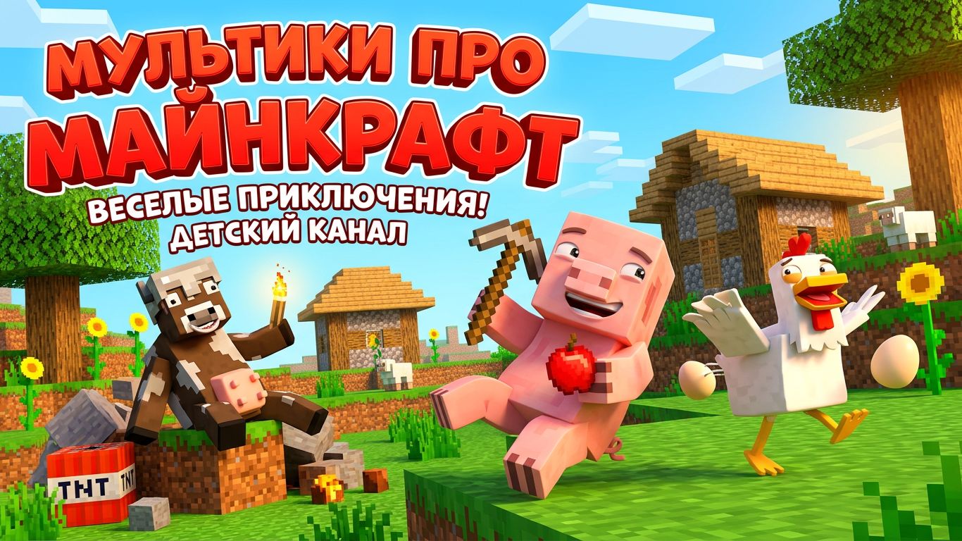 мультики про майнкрафт