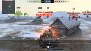 Сыграл на танке Е 100 и нанёс 15040 урона в режиме Big Boss!