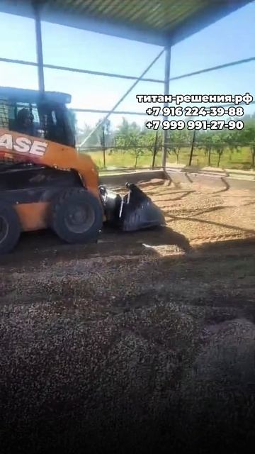 Ковш челюстной на минипогрузчик / +7 916 224-39-88 /7 (999) 991-27-90 / титан-решения.рф