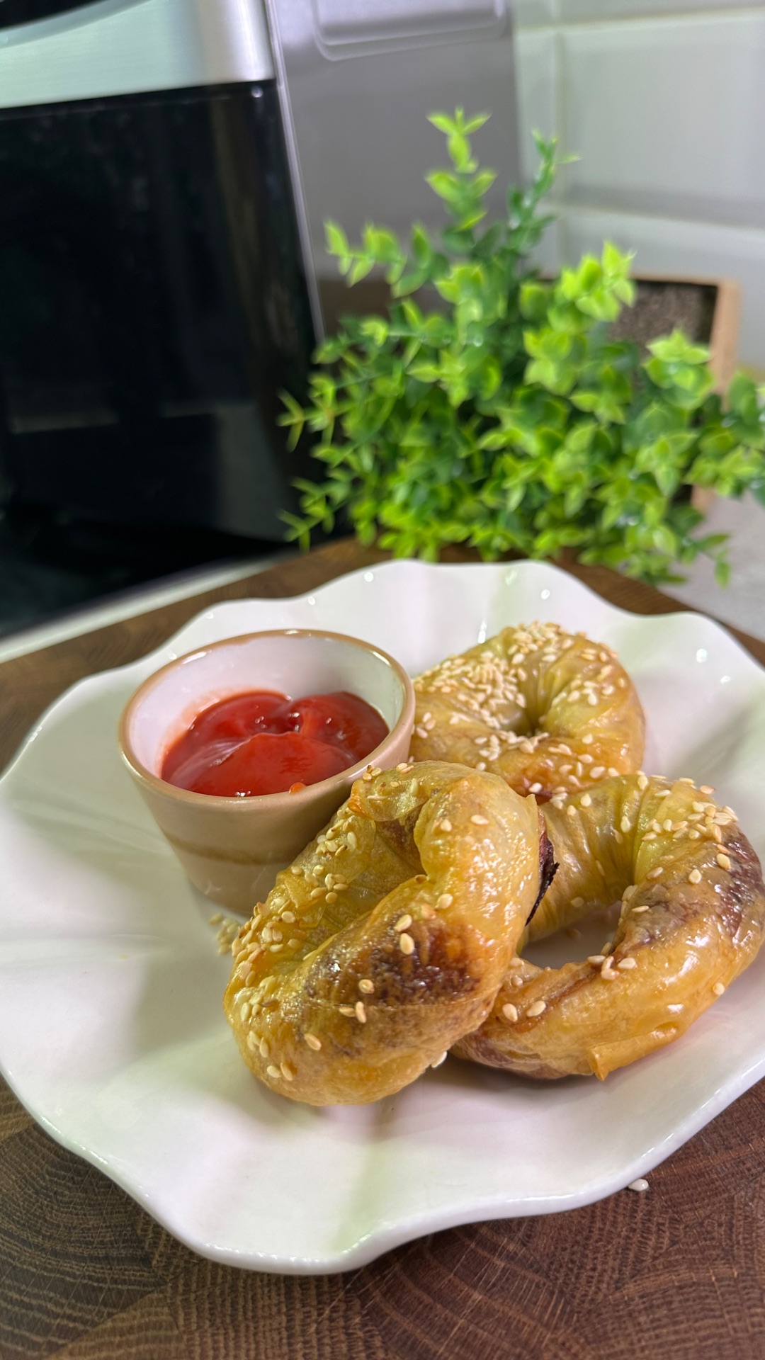 Пончики из рисовой бумаги