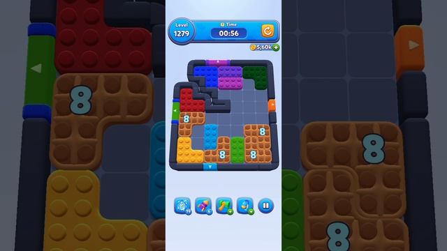 Color Block Jam 1279 Уровень