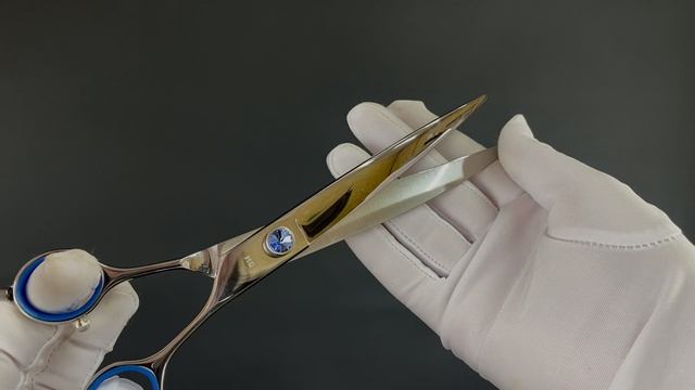 Ножницы для груминга профессиональные размер 8.0 MQ8 изогнутые