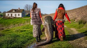 Сочный Шашлык из СОМА на Мангале с Наваристым Рыбным Супом.