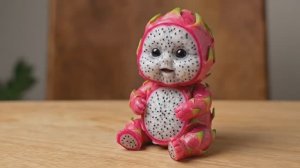 Милые фруктовые малыши едят фрукты | Удивительно приятный искусственный интеллект ASMR-видео