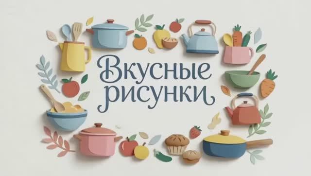 «Вкусные рисунки. Создай и съешь» с Дарьей Сагаловой | смотреть 5 выпуск