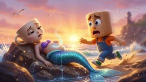 😱 «РУСАЛКУ КАПУЧЧИНУ БРОСАЮТ В МОРЕ! МАЛЫШ ТУНГ ТУНГ БРОСАЕТСЯ ЕЁ СПАСАТЬ | BrainRot Kids»