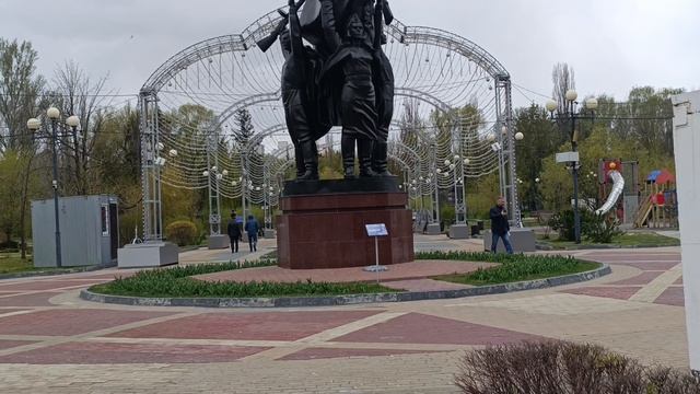 Белгород сегодня. Исторические места в парке Победы.28.04.26