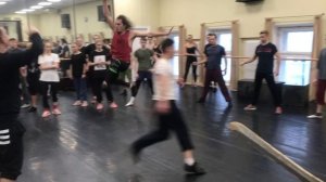 Первая репетиция партии «Верховного жреца», в мюзикле «Дочь Монтесумы»