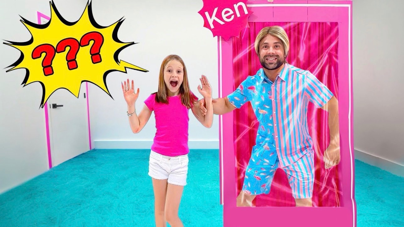 Настя как кукла барби