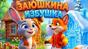ЗАЮШКИНА ИЗБУШКА - МУЗЫКАЛЬНАЯ СКАЗКА ДЕТЯМ И МАЛЫШАМ - СКАЗКА МАЛЫШАМ - РАЗВИВАЮЩИЕ СКАЗКИ ДЕТЯМ