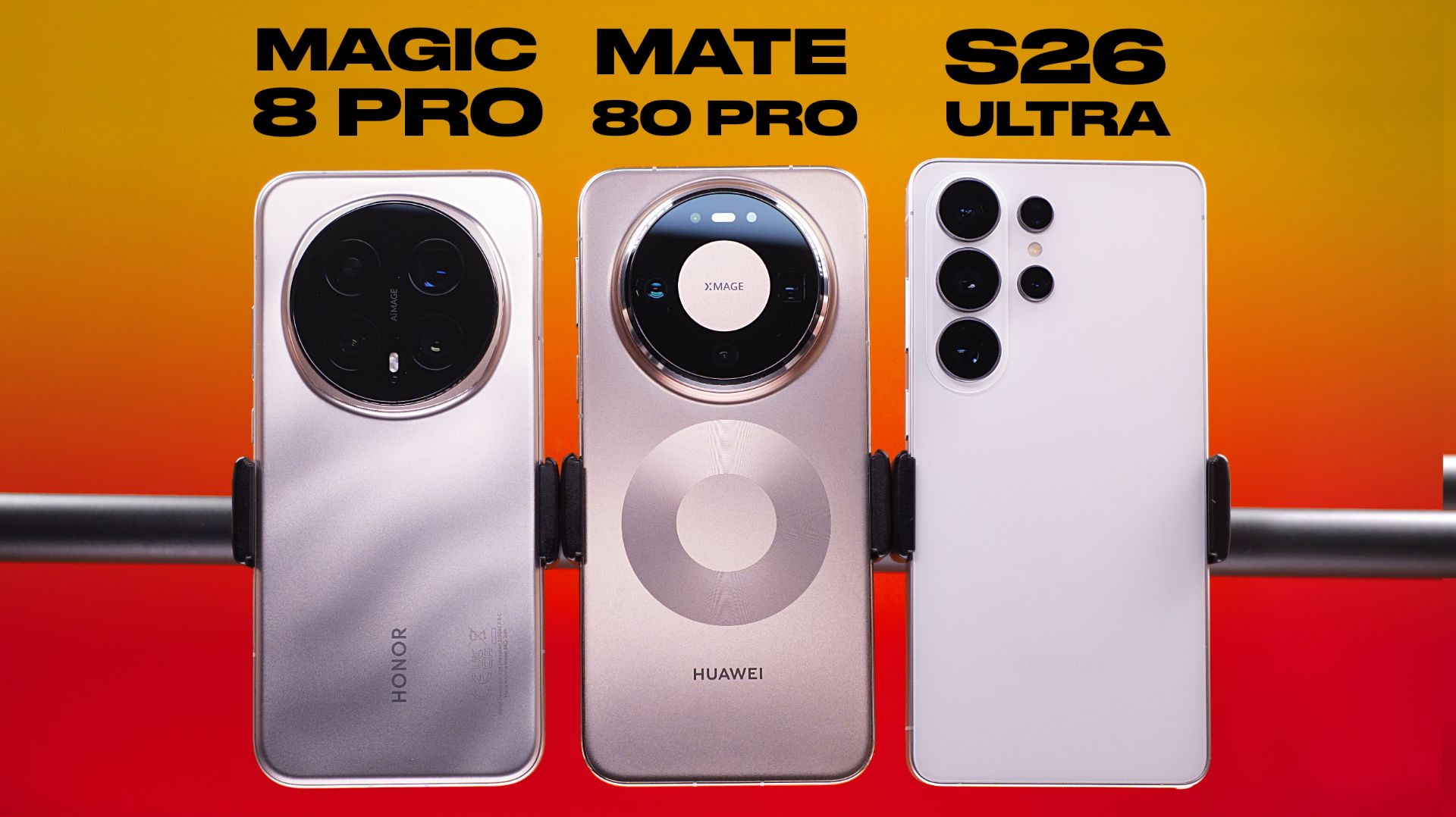 Сравнение Samsung S26 Ultra Vs Honor Magic 8 Pro Vs Huawei Mate 80 Pro / ОБЗОР / КАМЕРА
