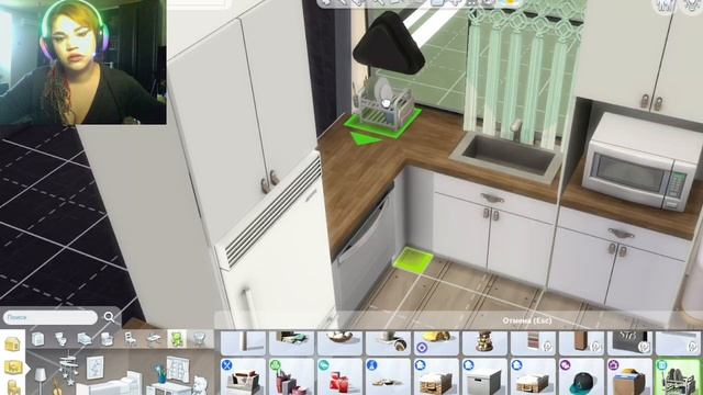 Sims 4 строим дом вместе Эмилии Стоун