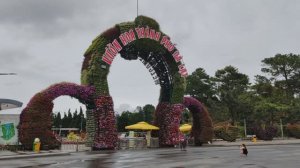 Dalat Flower Garden.  Vườn hoa thành phố Đà Lạt