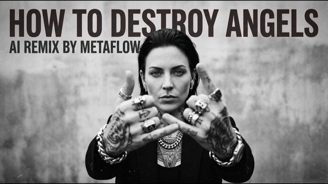 [MIX] How To Destroy Angels Inspired Dark Industrial Ambient Spiral _ AI MIX