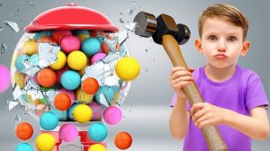 Автомат с конфетами сломался🍭🍫🍬