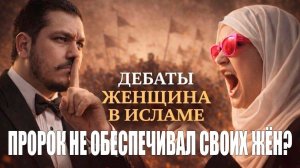 Пророк не обеспечивал своих жён? (опровергаем пятую ложь из дебатов женщина в Исламе)