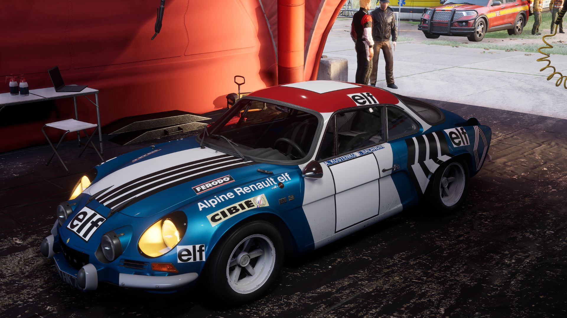 #Assetto Corsa Rally (Alpine A110 1.8 1973г)Асфальт очень сложный автомобиль