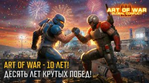Десять лет крутых побед! Нам 10 лет! (Art of War 3 RTS)