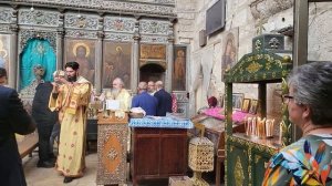 Литургия и Причастие в праздник Жен Мироносиц