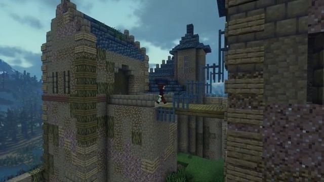 Minecraft Corrupted Swamp Town