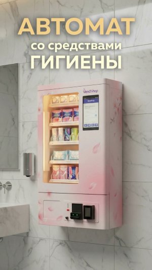 Автомат для продажи средств гигиены SM MINI. Вендинг в торговый центр от производителя VendShop