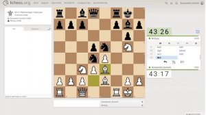 Шахматы на lichess, партия №32 - Часть 2 из 4