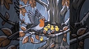 Сказка о птинце, который боялся высоты!