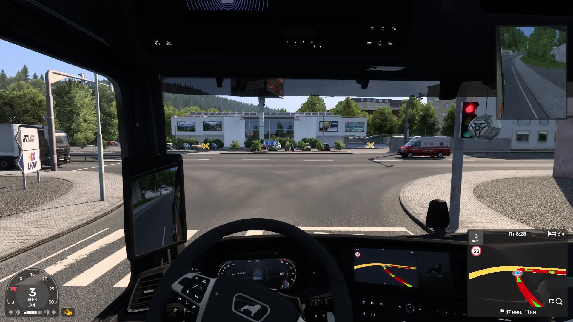 С грузом по Европе.