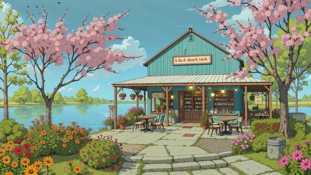 Весенний город Lo Fi City🌃 Lofi Beats для сна, расслабления Lofi Music Lofi Live Лофи Хип Хоп