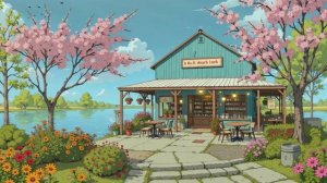 Весенний город Lo fi City🌃 Lofi Beats для сна, расслабления Lofi music Lofi Live Лофи Хип Хоп