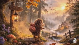 ''Как хочется стать ёжиком...'' - песенка по мотивам...)))