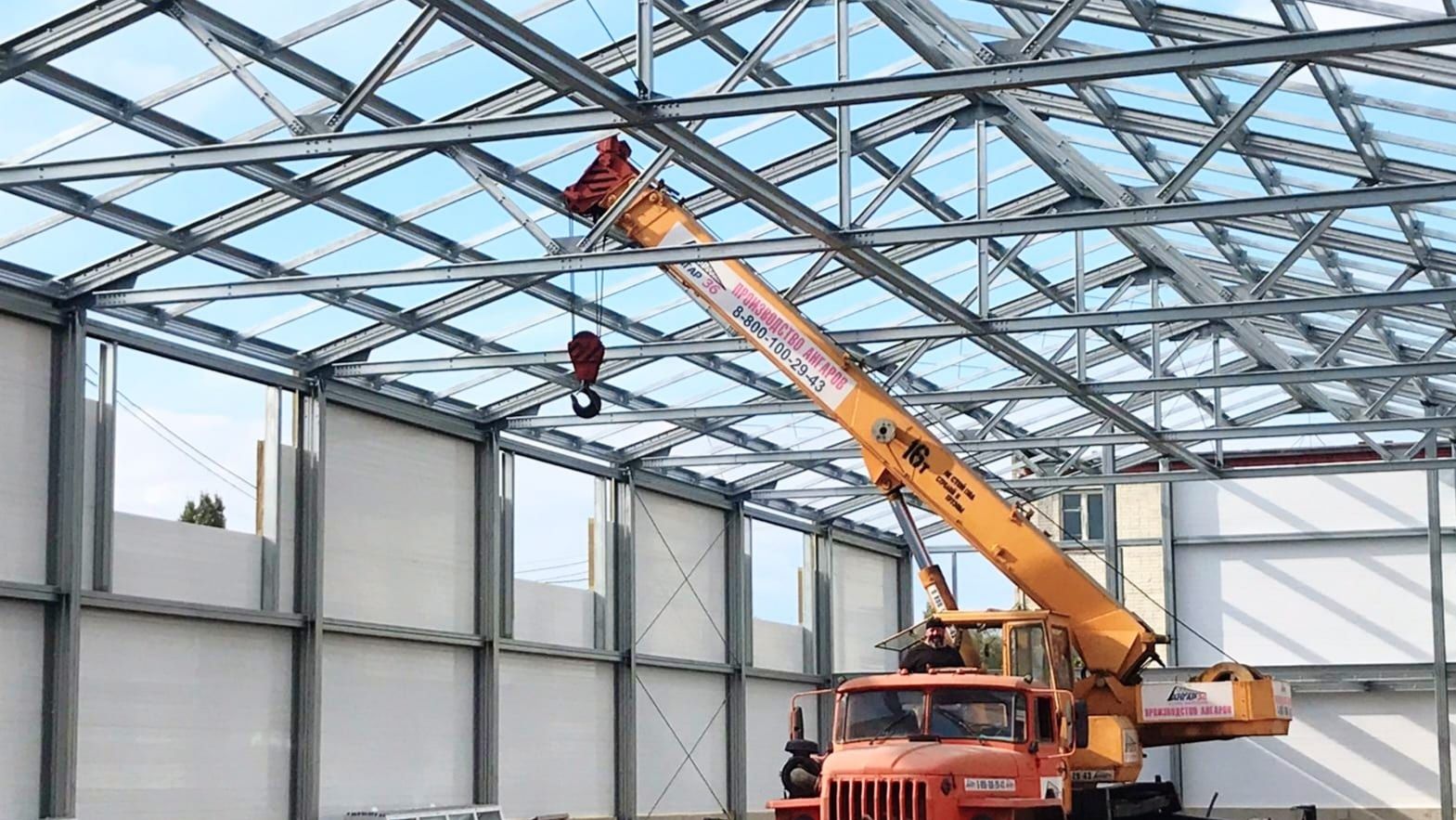 Быстровозводимые ангары в Тамбове