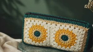 Косметичка крючком - Вязание крючком