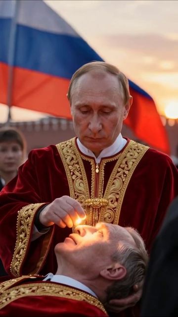 Ритуал на закате: символика власти #Россия #Политика #Символизм