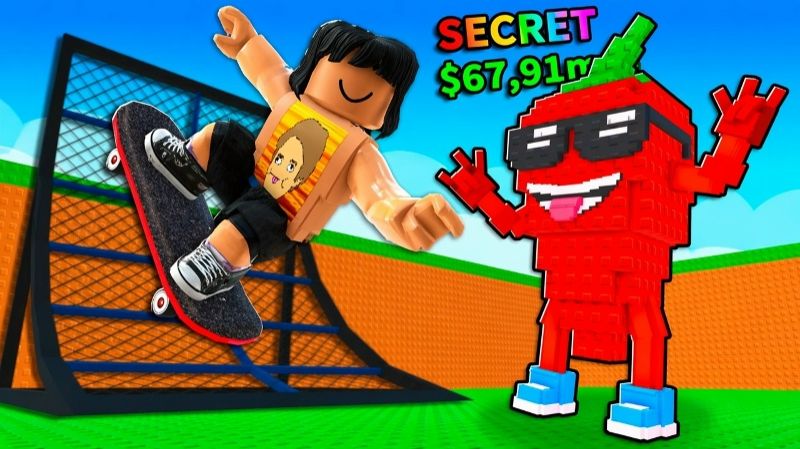 [PipaPupa] Я КАТАЛСЯ НА СКЕЙТЕ И НАШЕЛ OG БРЕЙНРОТА В ROBLOX