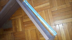 Как собрать выдвижной ящик