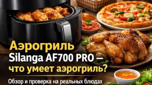 Аэрогриль Silanga AF700 PRO: обзор перед покупкой — все что нужно знать