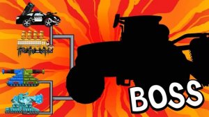 I am Soviet BLUE TRACTOR! Revival of the MONSTER TRACTOR   Мультики про танки