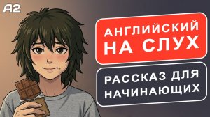 РАССКАЗ на английском (A2): Я ем по ночам | Английский на слух 🎧
