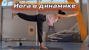 Динамичная йога для тела и ума: Собака → планка → баланс → воин → заяц