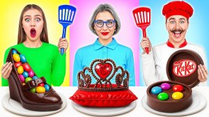 Кулинарный Челлендж# Я против Бабушки # Веселые Кухонные Трюки от Bubba DO Challenge