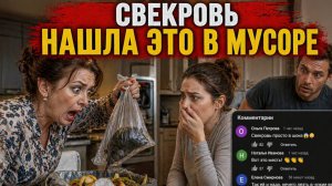 Истории из жизни. Свекровь рылась в моей помойке… пока одна находка не проучила её навсегда