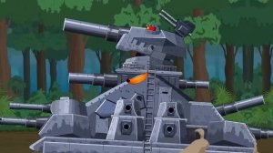 MKZT BALLISTIC MISSILE 7UP went over to American side! Cartoons about tanks