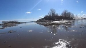 РЫБАЛКА В АРКТИКЕ!ПРОВЕРИЛ КОЛЫ НА СЕТКАХ!НЕ ЗАЖАЛО ЛЬДАМИ!И РЫБУ ПОСНИМАЛ!