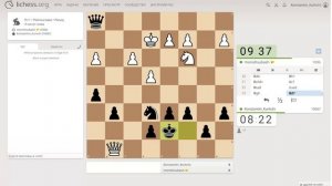 Шахматы на lichess, партия №31 - Часть 5 из 6