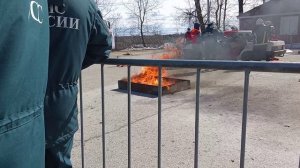 Учение спасателей МЧС