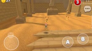 Прохождение биматепской пустыни в игре Super bear adventure.