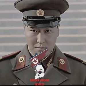 respect to the guards of the Korean border #korean #northkorea #southkorea #respect