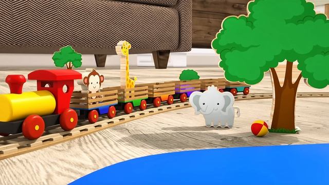 🎈Мультик для малышей - Учим названия Животных.